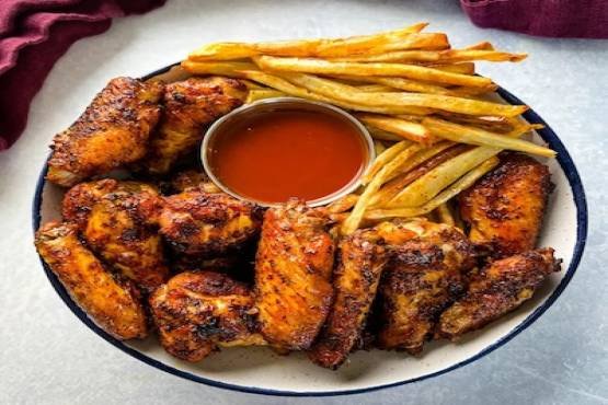 Chicken Wings & Chips