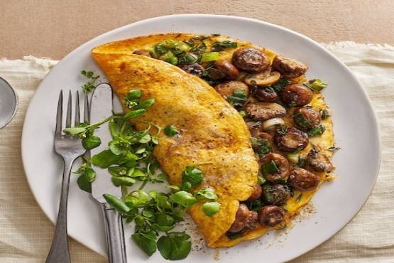 Mushroom Omelette