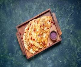 Cheese, Garlic & Coriander Nan